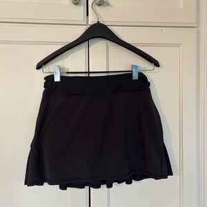 lululemon black skirt